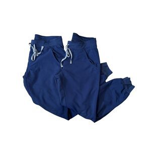 Figs Technical Collection Zamora Jogger Scrub Pants Navy size S 2 Pairs